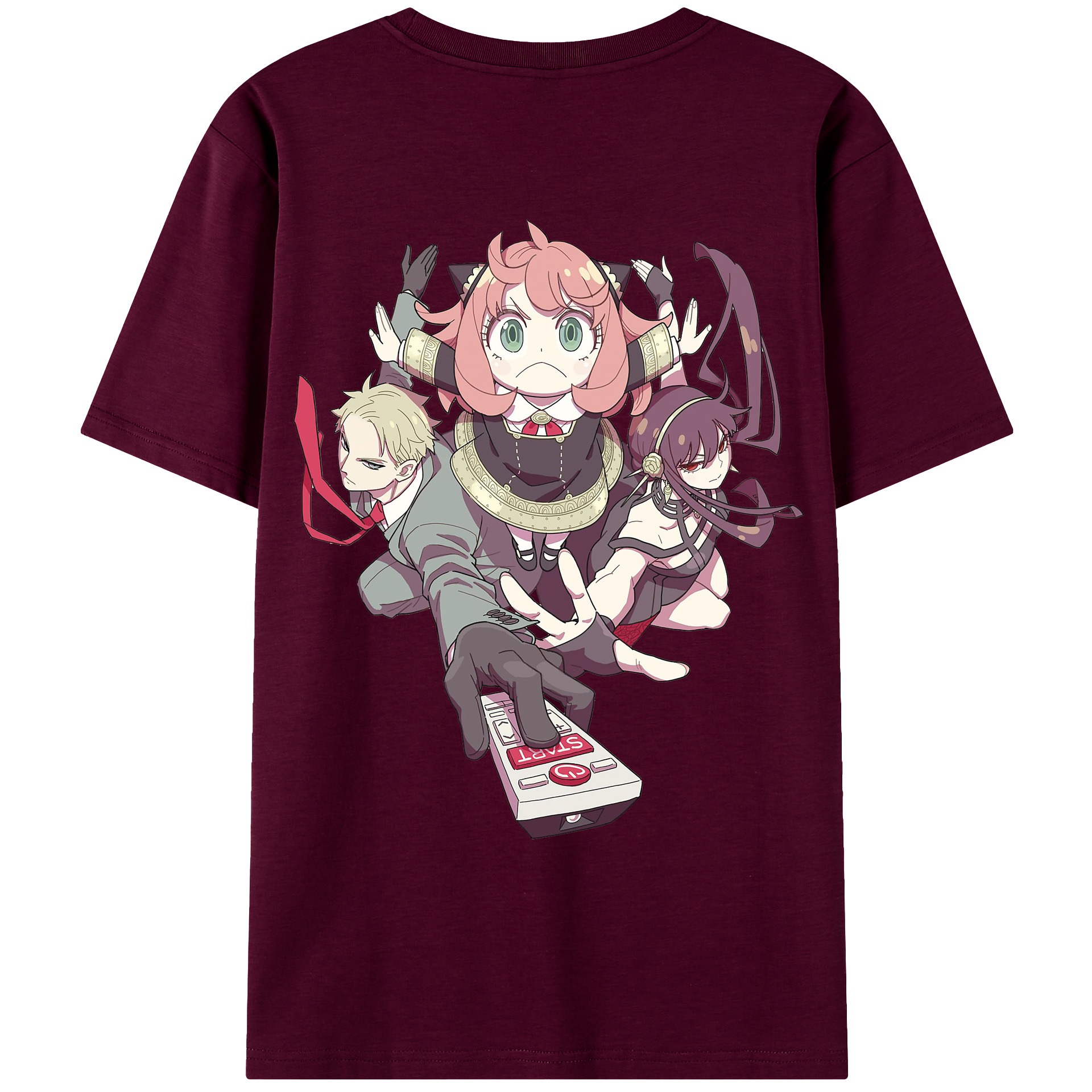 （画像用） SPY×FAMILY间谍家家酒 レディース半袖Tシャツ(バックプリント)